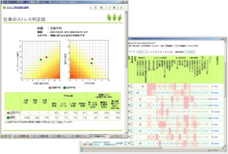 集団分析集計画面スクリーンショット画像1